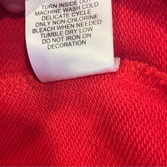 Juicy by Juicy Couture Red Hooded Sweatshirt Size 3X - Picture 11 of 11